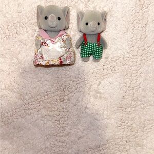 Gray Elephant Family Set